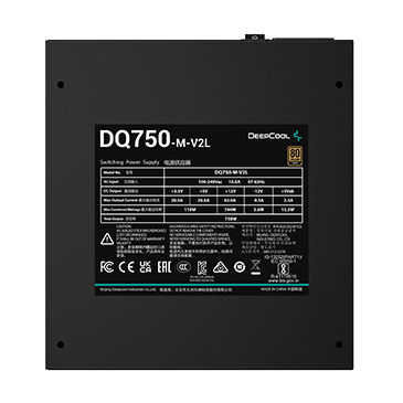 DEEP COOL DQ750-M-V2L 750W 電源ユニット DQ750-M-V2L - DeepCool