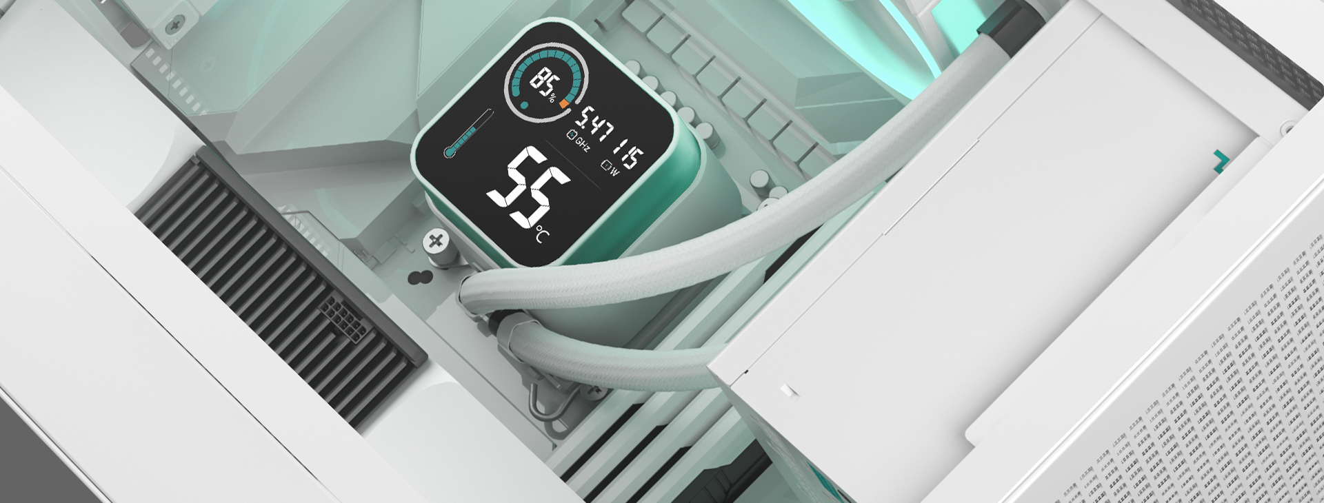 PCケース(自作PC用) DeepCool CH160 WH 自作PC】PCケース購入 DEEPCOOL CH160（ホワイト）～開封と